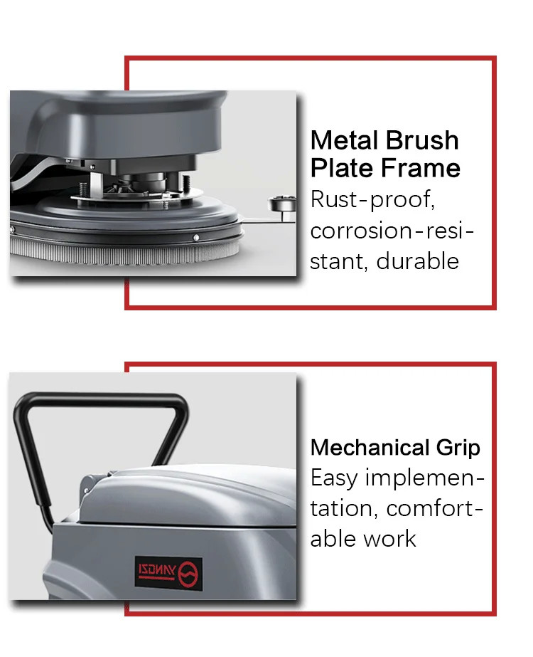 YZ-X2 Cleaning Equipment Automatic Floor Scrubber Dryer Floor Wash Machine