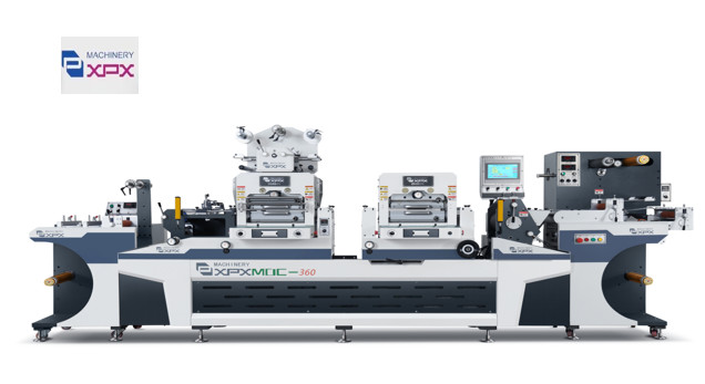 High Speed Automatic Die Cutter with 550mm Max Unwinding Diameter and 15KW Total Power