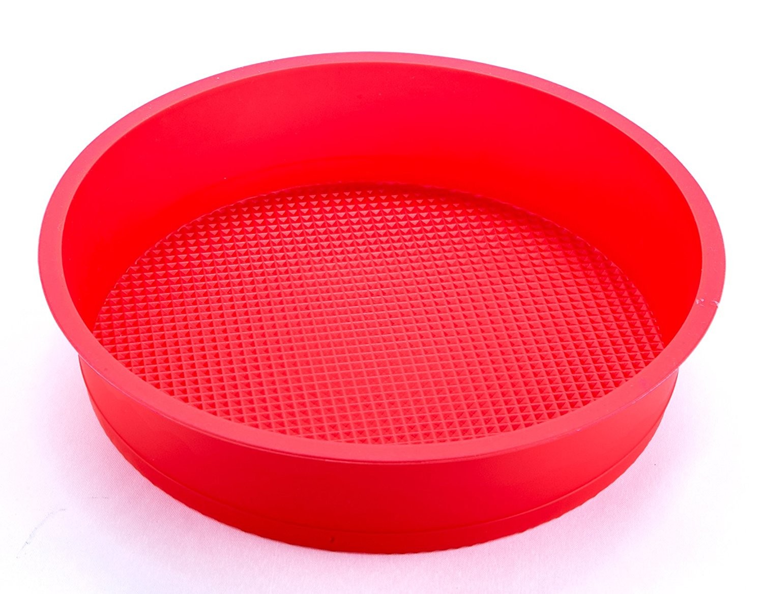Custom OEM design round shape food grade FDA LFGB 9" Round Silicone Cake Mold Pan (9" round x 2 1/4" deep)