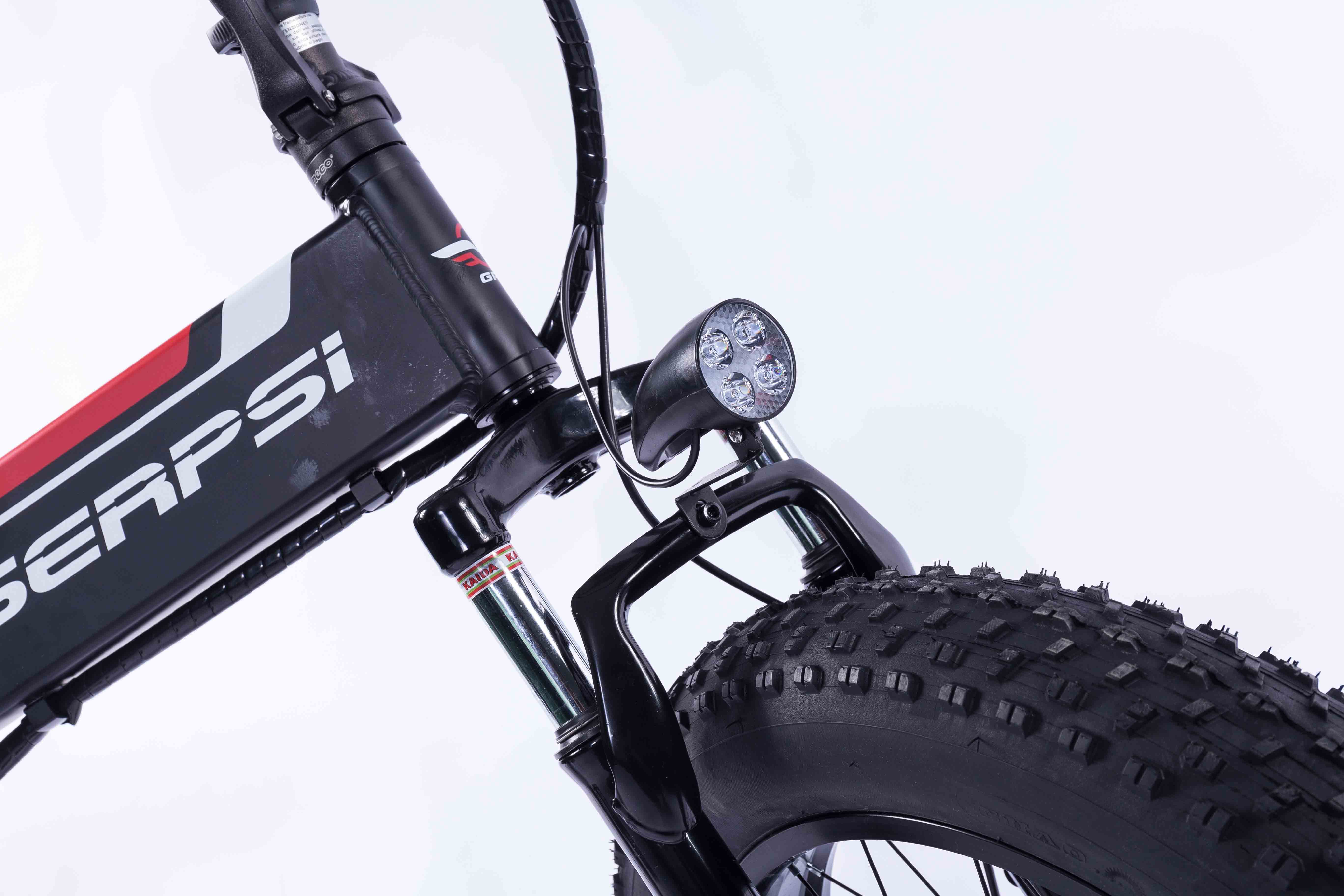 Durable Electric Snow Bike 7 Speed 36V 10AH Lithium Battery Two Seat