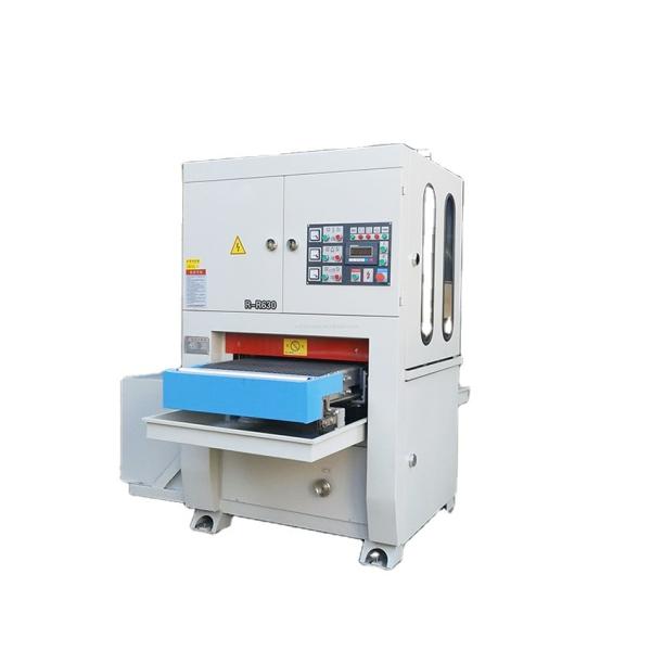 Stainless Steel Blank Sheet Polishing Machine 630mm Water Scrub Sander Wire