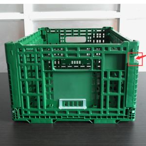 2019 New design big size Plastic Crates foldable and stackable