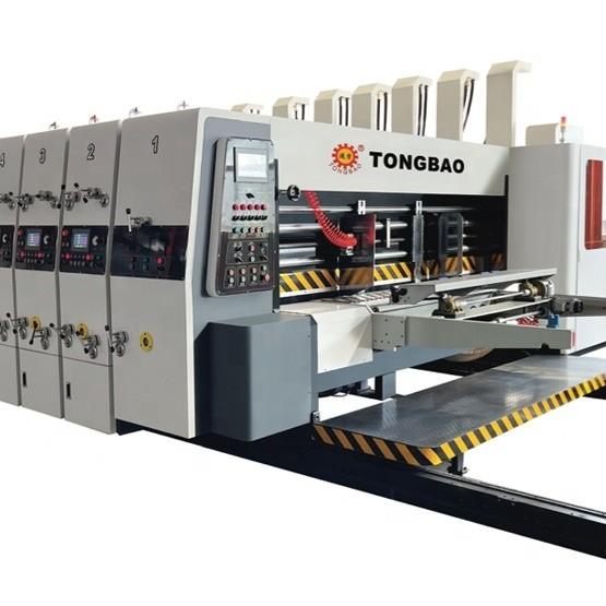 Single Color Flexo Printer Slotter Machine for 40000 KG Corrugated Carton
