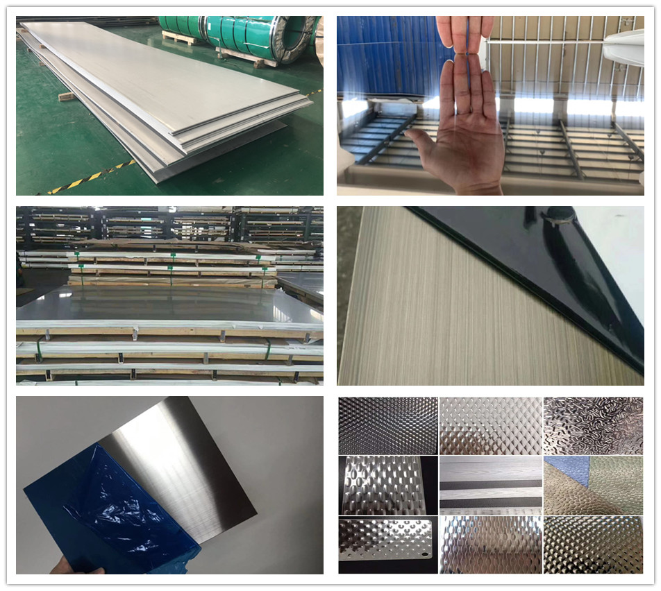 HAIRLINE Cold Rolled Stainless Steel Sheet 316 201 Slit Edge 3mm SS Sheet
