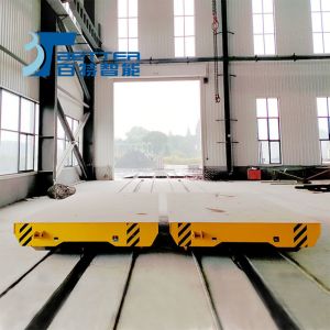 460ton Foundry Motorized Transfer Cart Rail Mounted Carrier