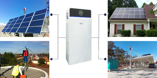 3-5KW Off Grid Solar Panel System , Power Supply Storage Energy System IP21