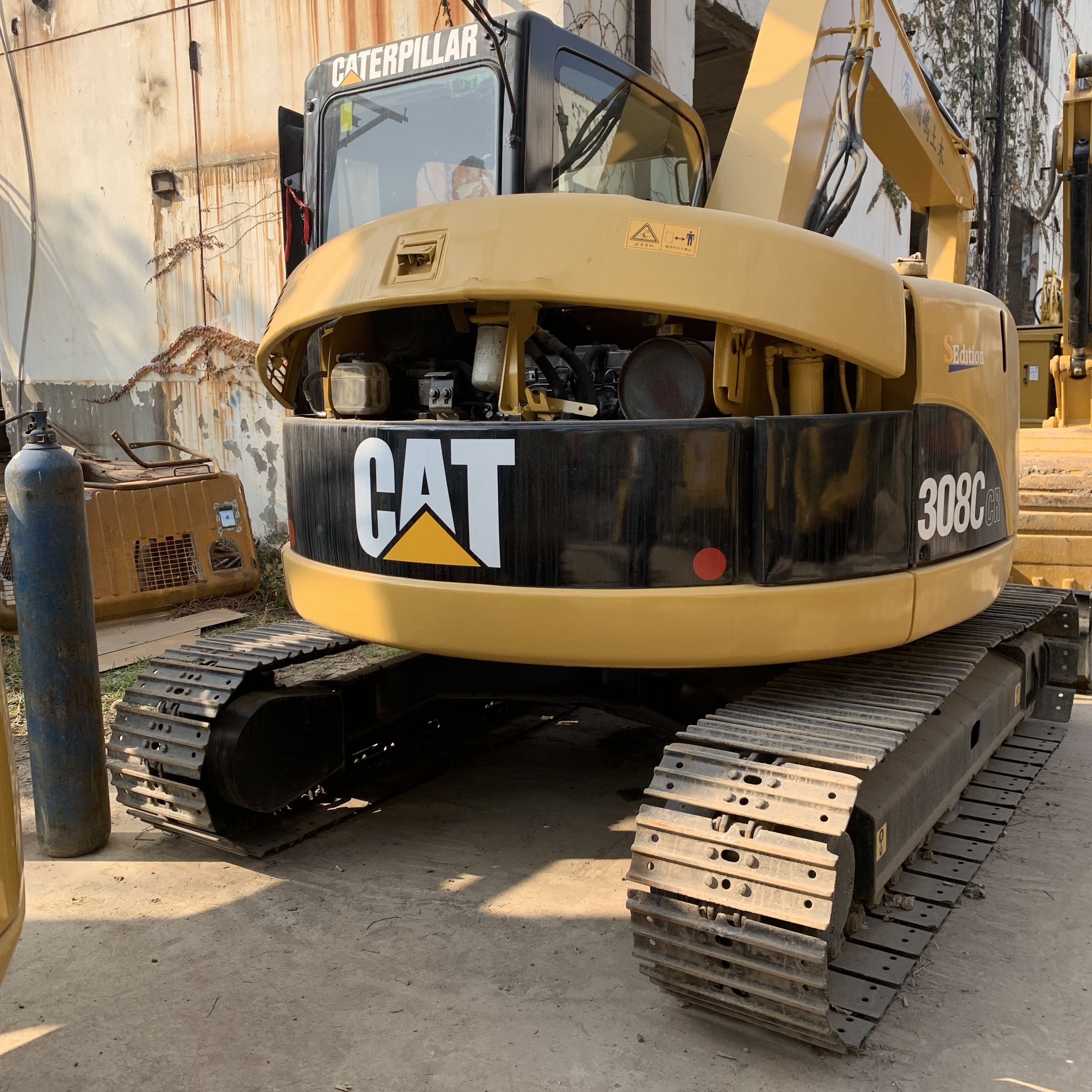 CAT 308CCR 8TON Mini Excavators Second Hand Caterpillar Machine Weight 8000 KG