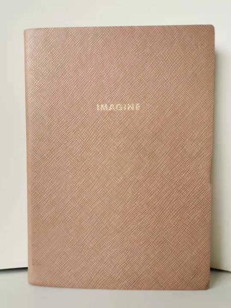 Promotional Products Custom Made Journal Book Sewing Binding With A Pink PU