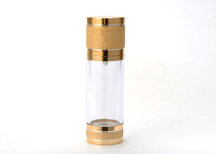 Airless Cosmetic Pump Bottle , Hotel Plastic Cosmetic Bottles For Personal Care