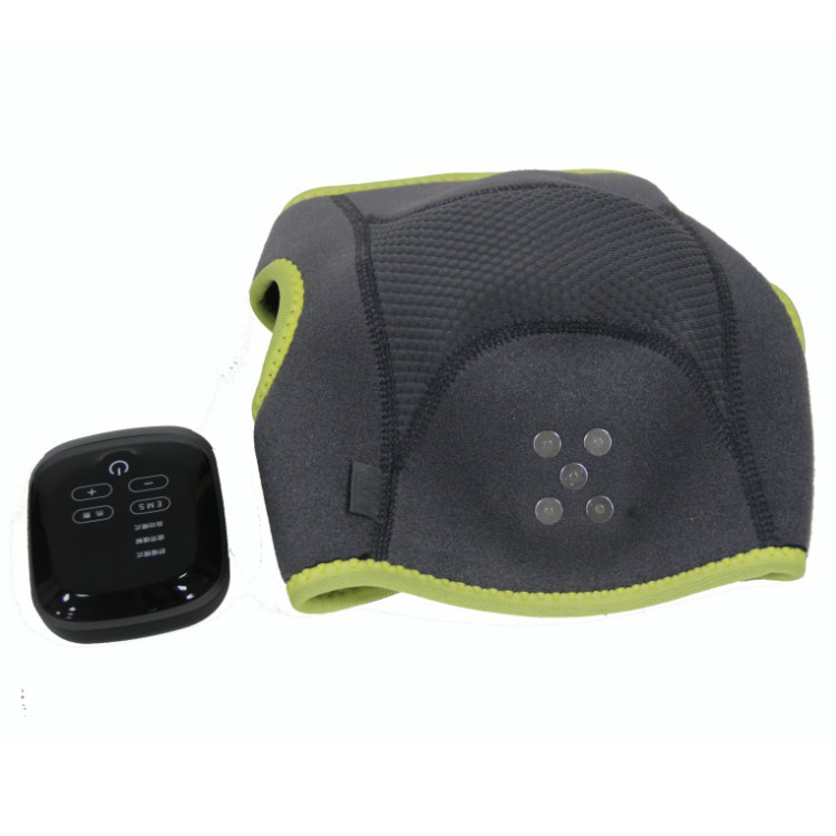 Wholesale Custom Gray Thickened Therapeutic Physiotherapy Exercise Ergonomic Rechargeable Heated Knee Pads