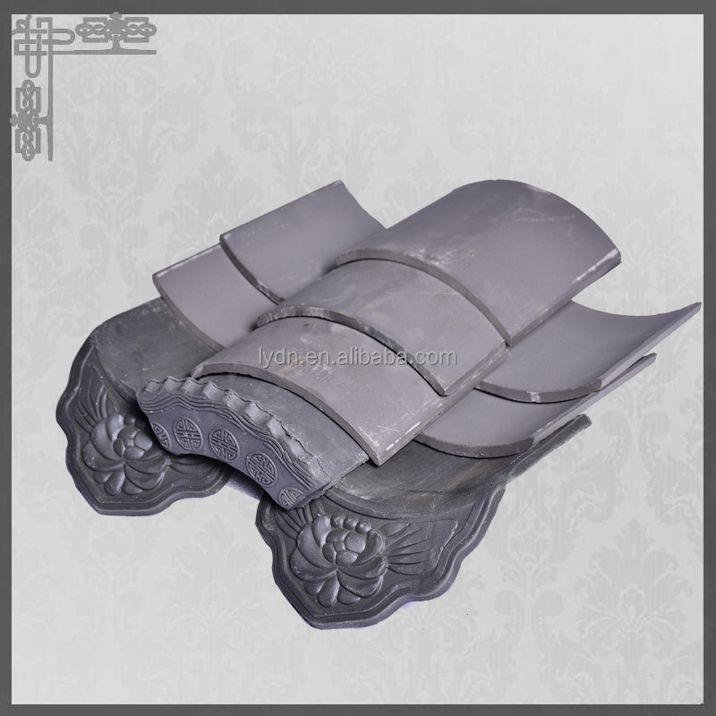 6% Water Absorption Unglazed Asian Clay Roof Tiles Waterproofing Affordable