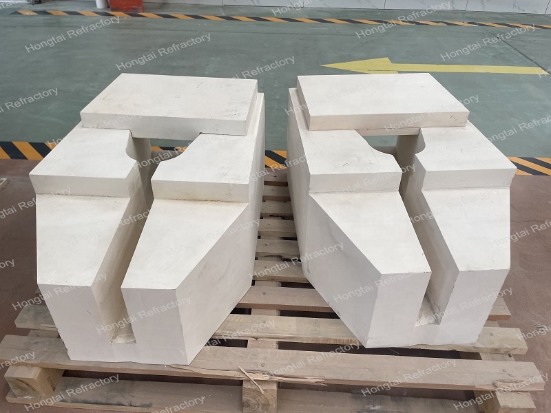 Top- Fused Cast Zirconia Corundum Block AZS 33 Brick for Glass Melting Furnace