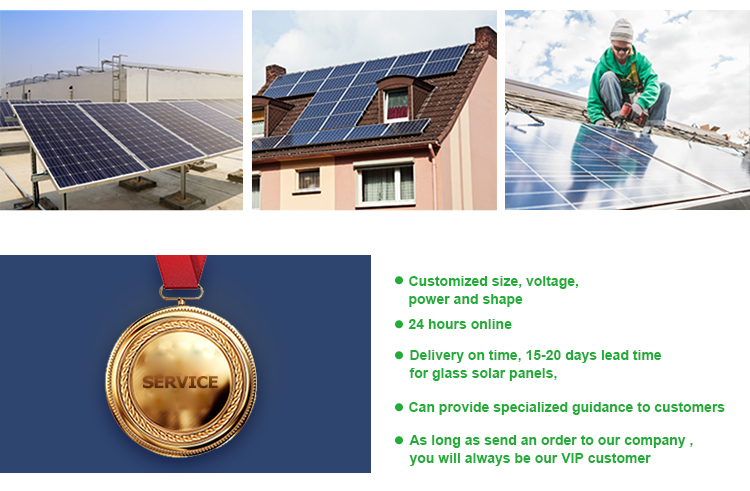 IP65 Waterproof Polycrystalline Solar Panel For Motorhome Shed Caravan