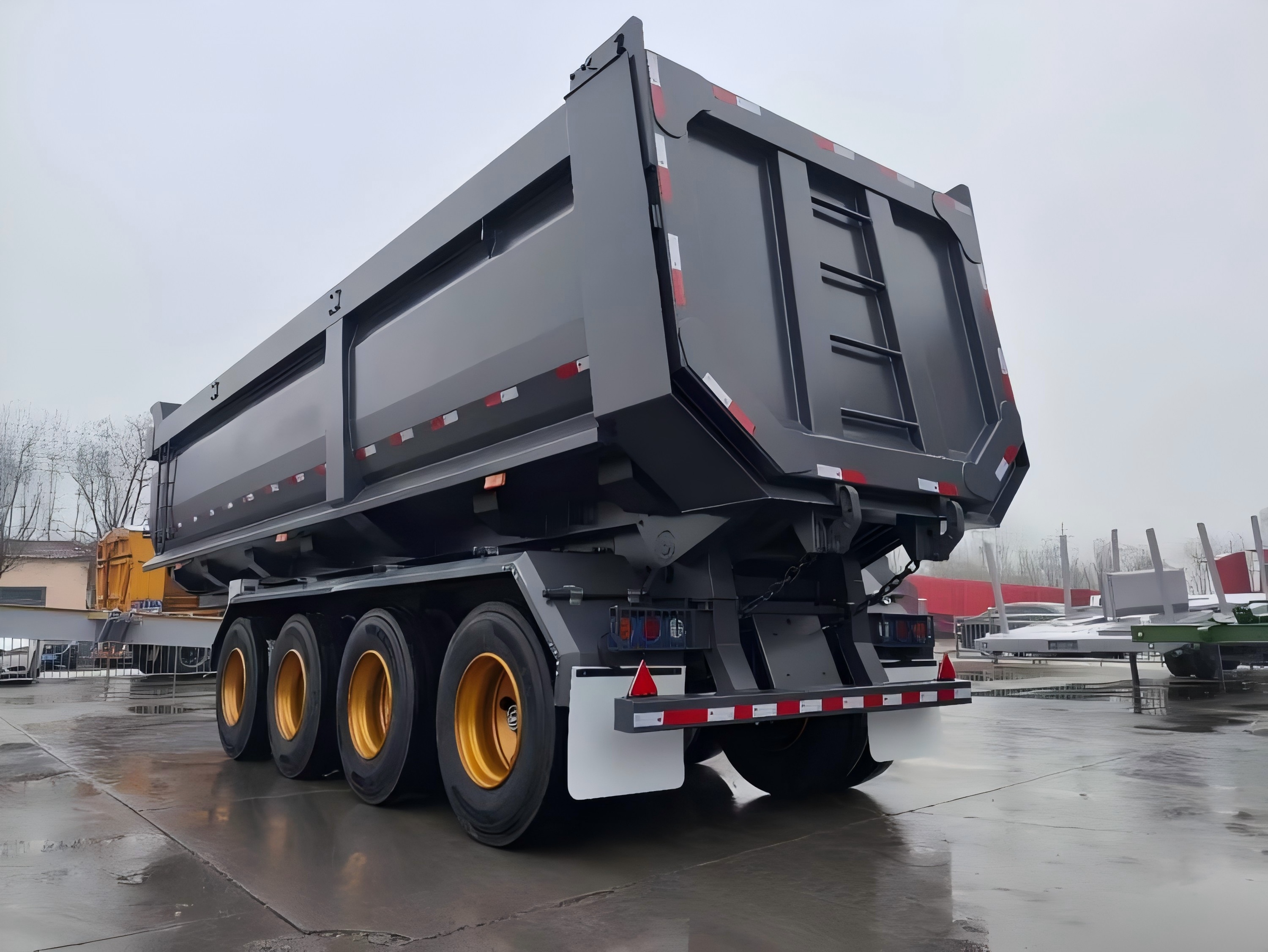 CIMC New Product Very Cheap Tipper Dump Semi-Trailer