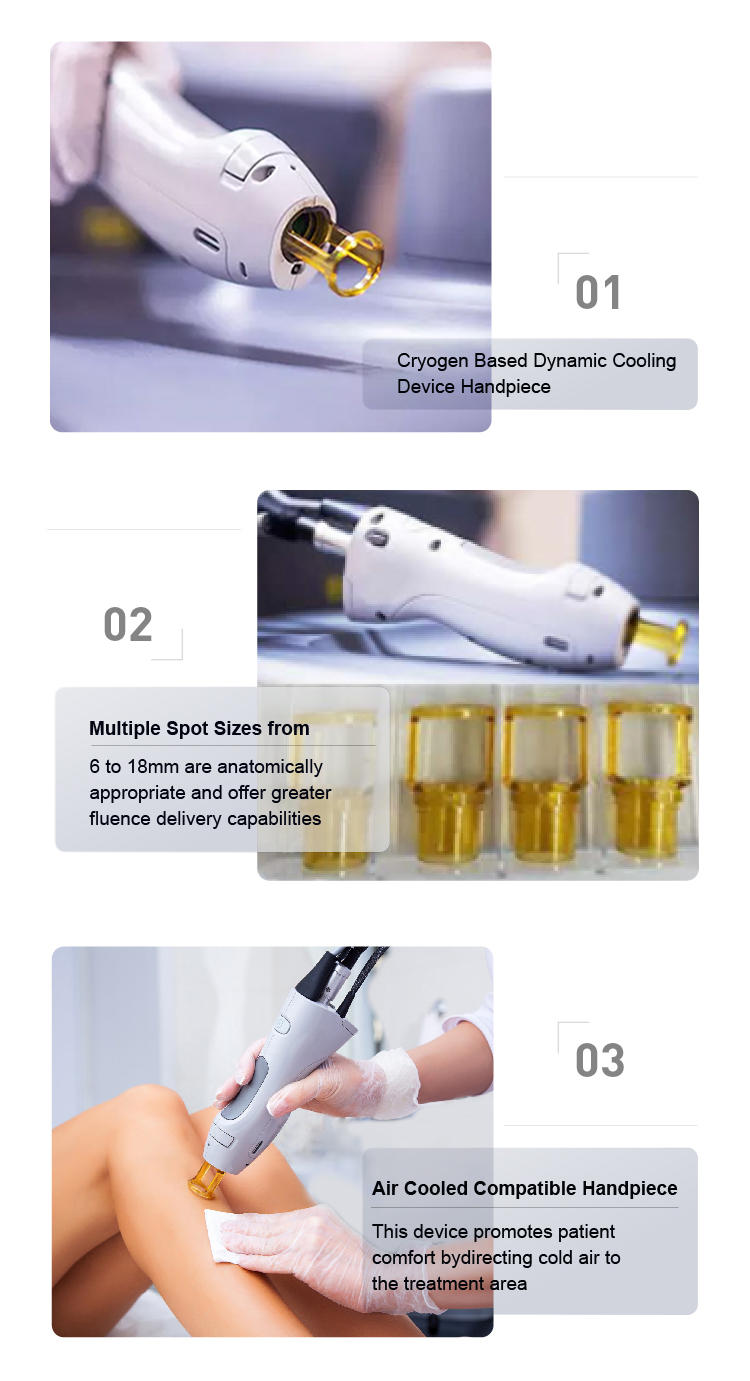 755nm 1064nm Newest Model Gentle Alex Laser Hair Removal Machine with ND Yag Laser