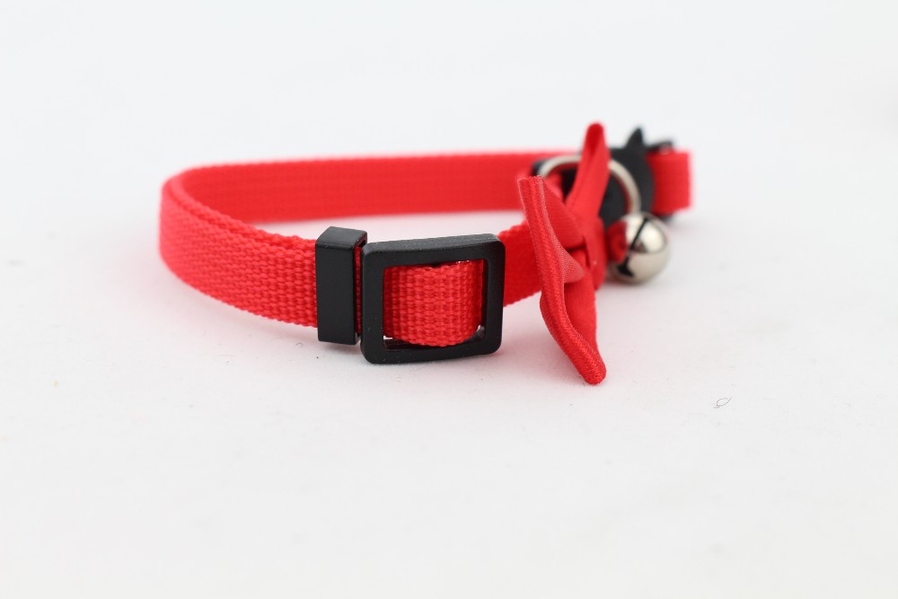 Kolida Softy Cute Nylon Cat Collar Ring With The Bell Ringing 1.0x20-30cm