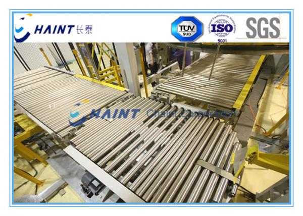Chaint Fabric Roll Packing Machine Metal Material With Conveying / Wrapping
