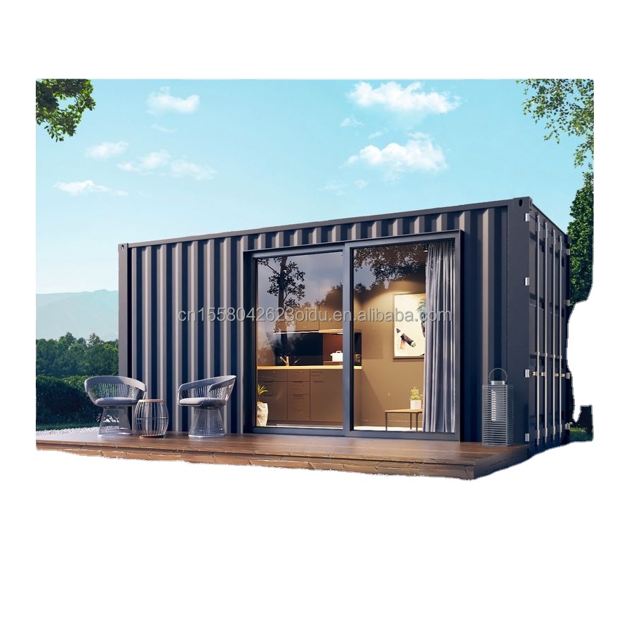 Steel Frame Galvanized Steel Bending 180g Modern 20FT 40FT Prefabricated House for Shipping Container Garden Home Hotel