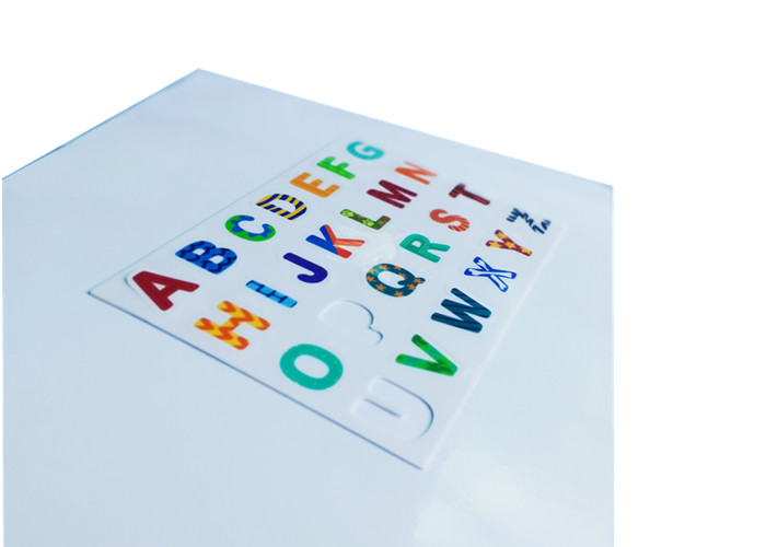 Eco Friendly TPE Magnetic Alphabets And Numbers Static NO Glue