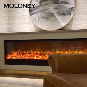  60inch 1500mm Wall Insert Fireplace Hot Air Blower Indoor Adjustable Thermostat Manufactures