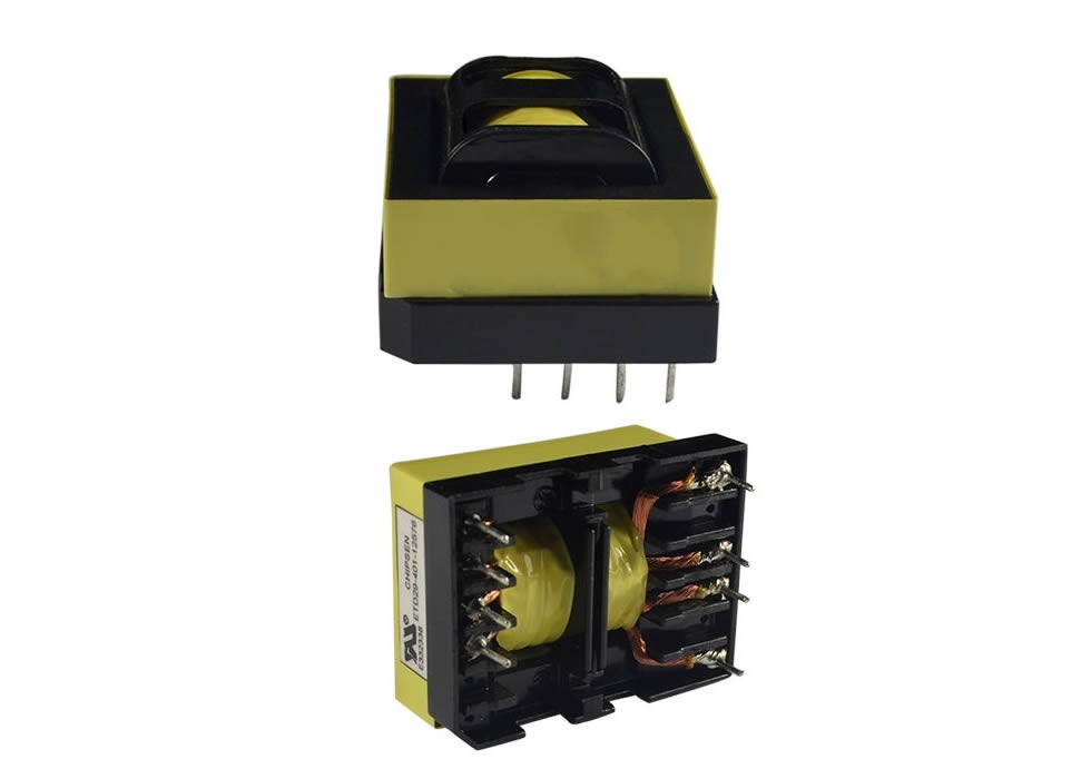 ETD44 EPC3246-18 500uH 100Hz PFC Boost Inductor Used as (PFC) Boost Inductor with Auxiliary Winding
