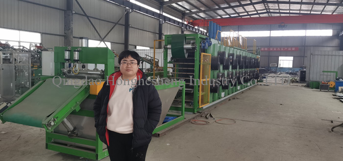 ISO9001 800mm Batch Off Unit Cooler Rubber Film Cooling Machine