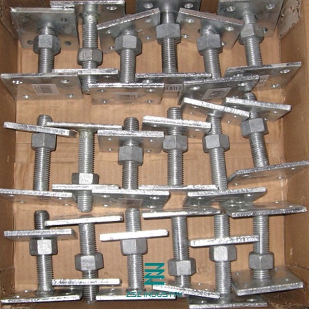 Strengthen Rectangle Adjustable Column Anchors With 750mm / 900mm Height