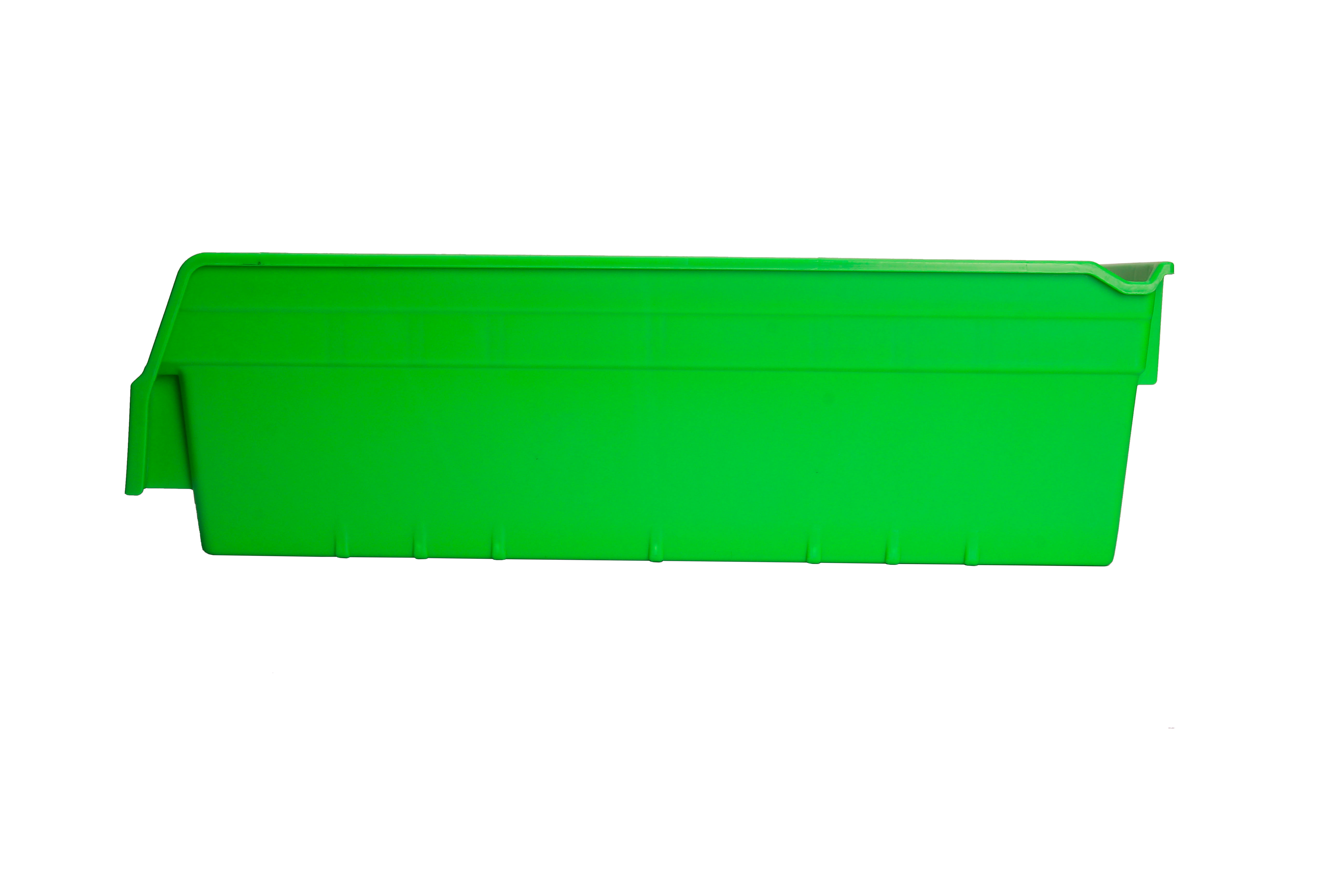 Customized Logo Classic Office Organizer Plastic Crate Industrial Warehouse Parts Storage PP Shelf Bin