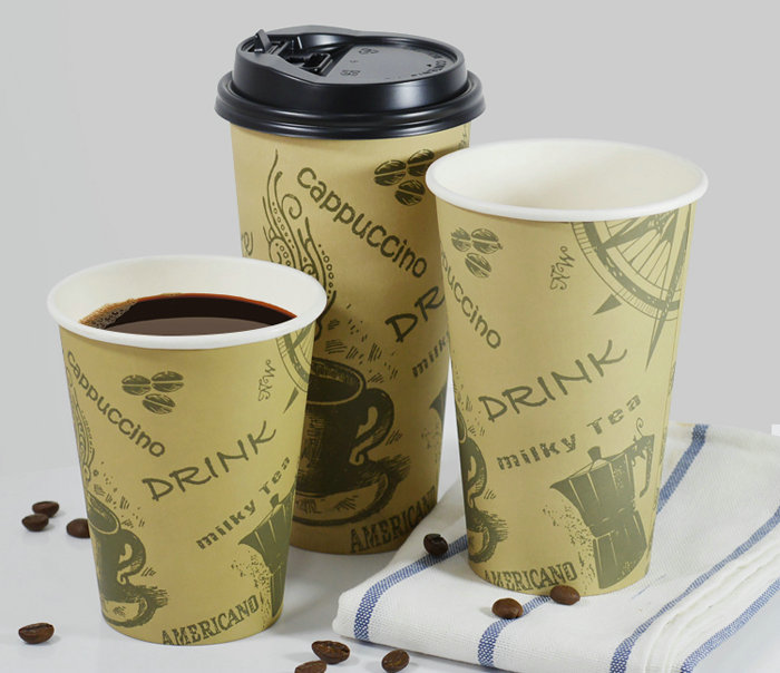 Waterproof 200gsm + 15g PE Coated White Cup Paper Rolls For Food Grade Coffee Cup