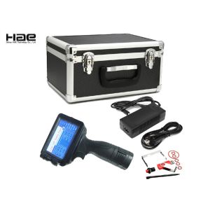 12.7mm Handheld Inkjet Coder , Portable Mobile Inkjet printer 600dpi Printing