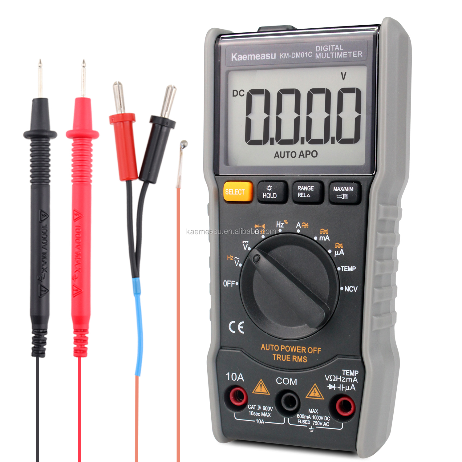 Hot Selling Electric Multi Tester Mini Portable Smart Auto Range Digital Multimeter Price