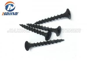 China Metal C1022 Hardend Steel Black Phosphated Drywall Self Tapping Screws on sale
