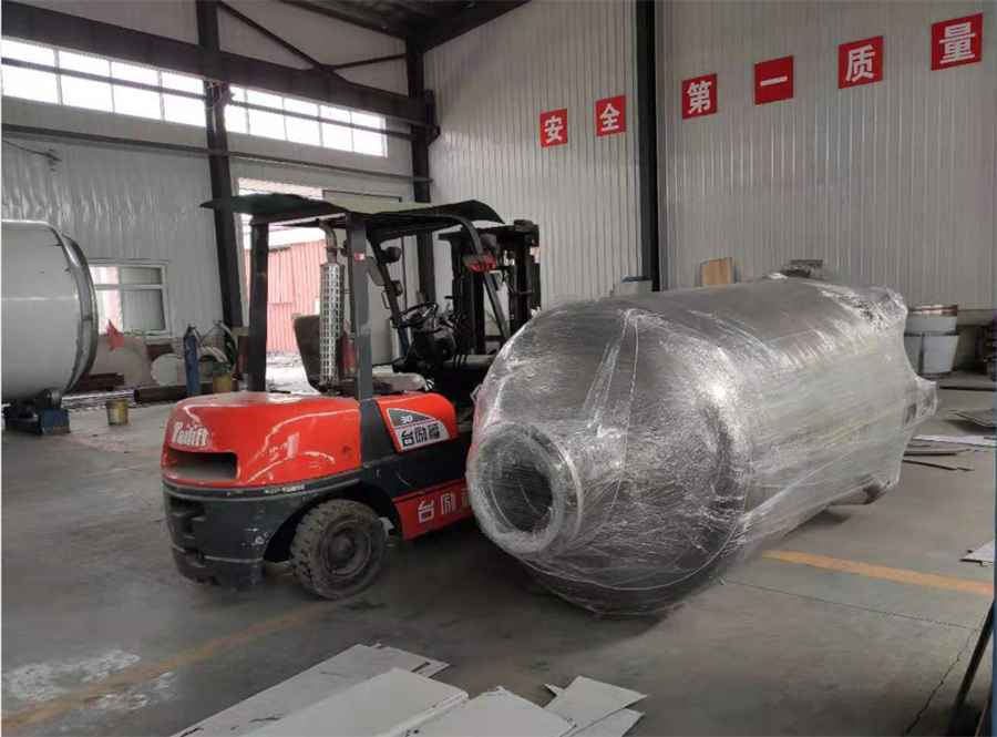 Biogas Project Industrial Gas Liquid Separator with 380V Voltage at Paper Mill