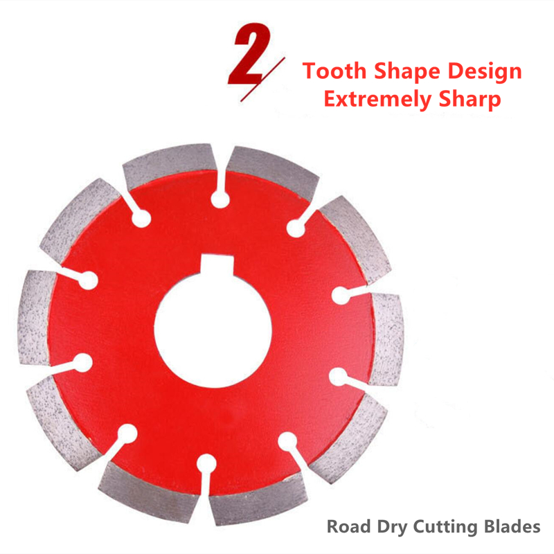150mm Dry Cut Diamond Blade , Welding Road Cutting Blade