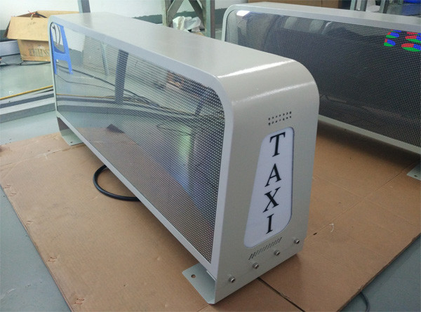 Full Color Taxi Top LED Display LED Billboard For Outdoor Car Advertising