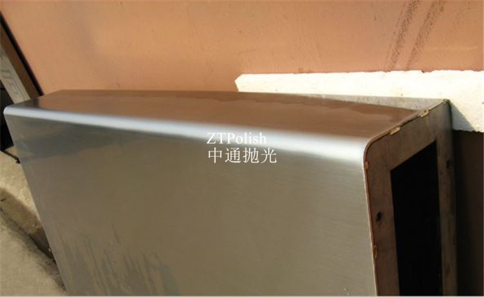 OEM Sheet Metal Polishing Machine 3000x2000x2800mm Size With 2800r/Min Spindle Speed