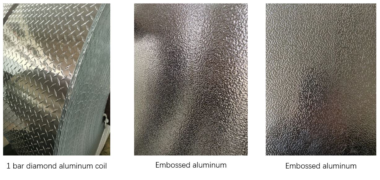 1050 1060 Aluminum Checkered Plate Diamond Sheet Embossed 0.8mm