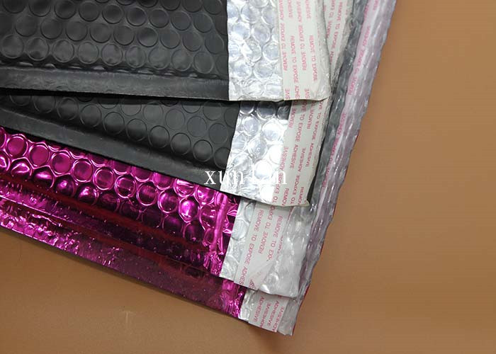 Multicolor Gloss Shipping Bubble Mailers , Durable Padded Letter Envelopes