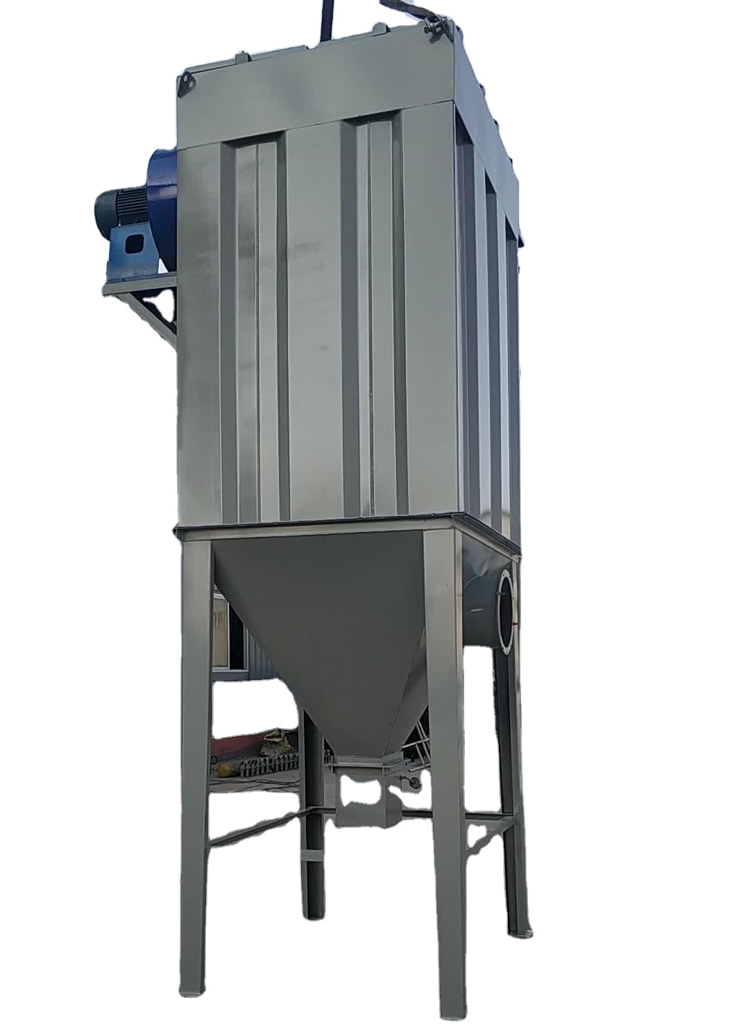 Portable Stainless Steel Pulse Jet Wood Dust Collector with 132*2000mm Filter Bag Size