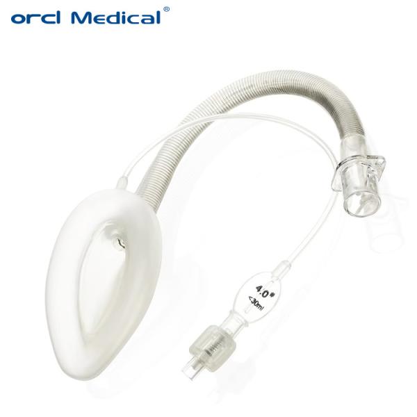 Soft Cushion Medical PVC Anesthesia Breathing Mask Disposable Laryngeal Mask