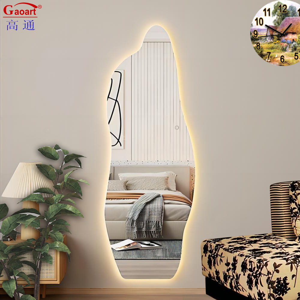 Custom Full Length Decor Led For Bathroom Mirror Modern Design Style Lighted Portable