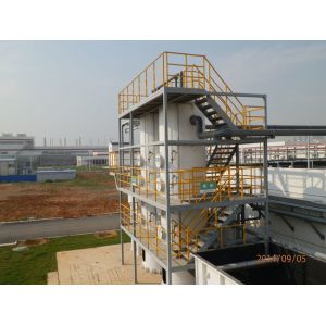  Layered Cylindrical Activated Carbon Adsorption Tower Airflow Distribution Manufactures