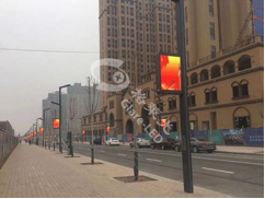 Traffic Street Light LED Display with Wifi 4g and Wireless Advertising LED Message Sign