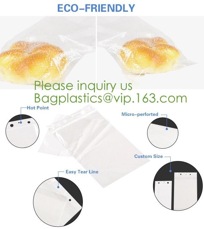 Microperforated PP Material Bakery Bag,hot perforated five layers POF shrink film,Microperforated pof (Polyolefin) shrin