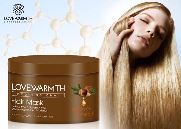 Unisex Argan Oil Hair Mask Deeply Nourishing Conditioning Treatment Repair