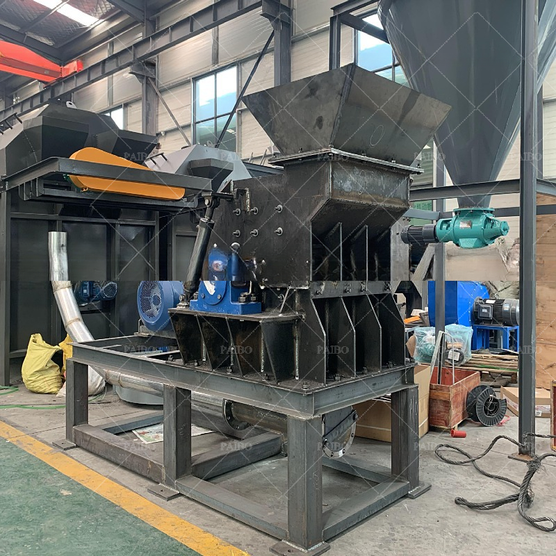 2024 Abandoned Metal Dismantling Plant for Environmental Waste TV Fridge Recycle Line