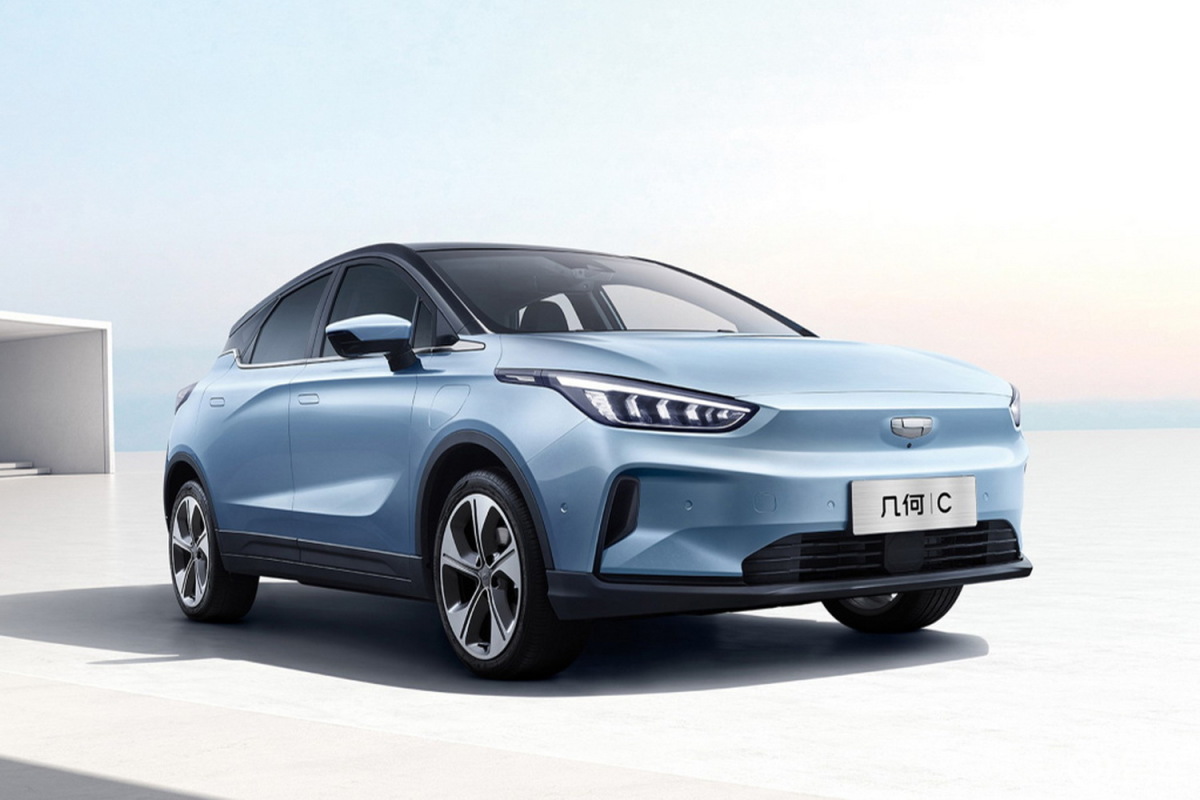 70KWH Battery Capacity 2024 Geely Geometry E Geometry C Electric Cars for Adult SUV Energy Vehicles