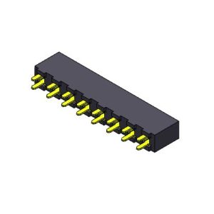 Female Header Connector 5.08mm Single Row DIP TYPE 1*2PIN To 1*20PIN H=8.90mm