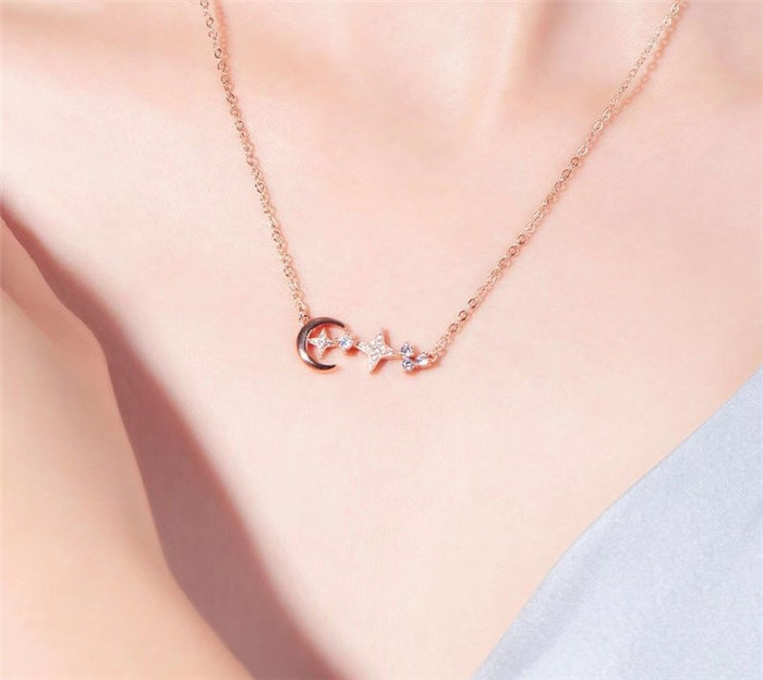 New 925 sterling silver necklace hot jewelry personality pattern design women necklace