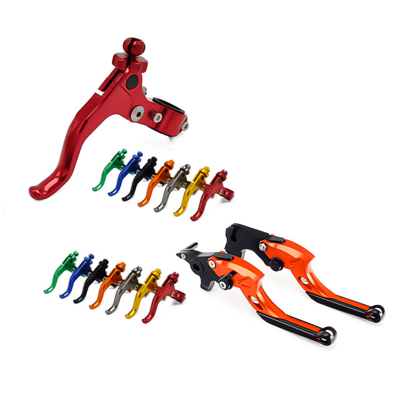 Aluminium ODM Motorcycle Clutch Lever , Multifunctional Cycle Spare Parts